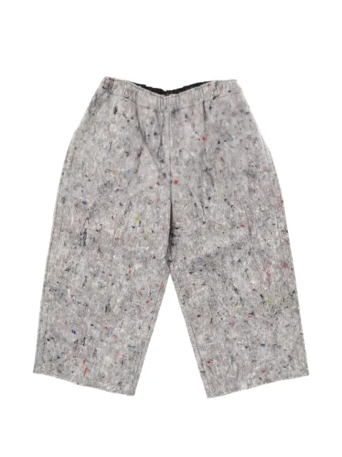 Comme Des Garçons Pre-Owned cropped trousers