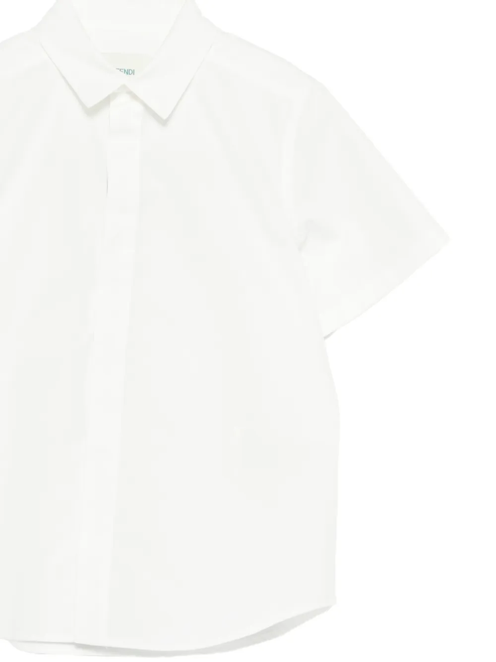  Fendi Kids Short-sleeve Shirt - White 