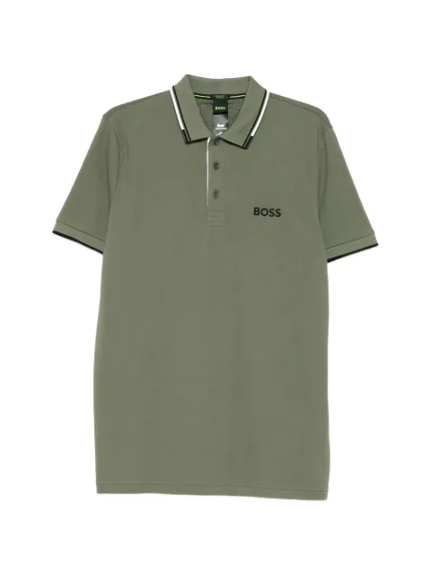 BOSS logo-detail polo shirt