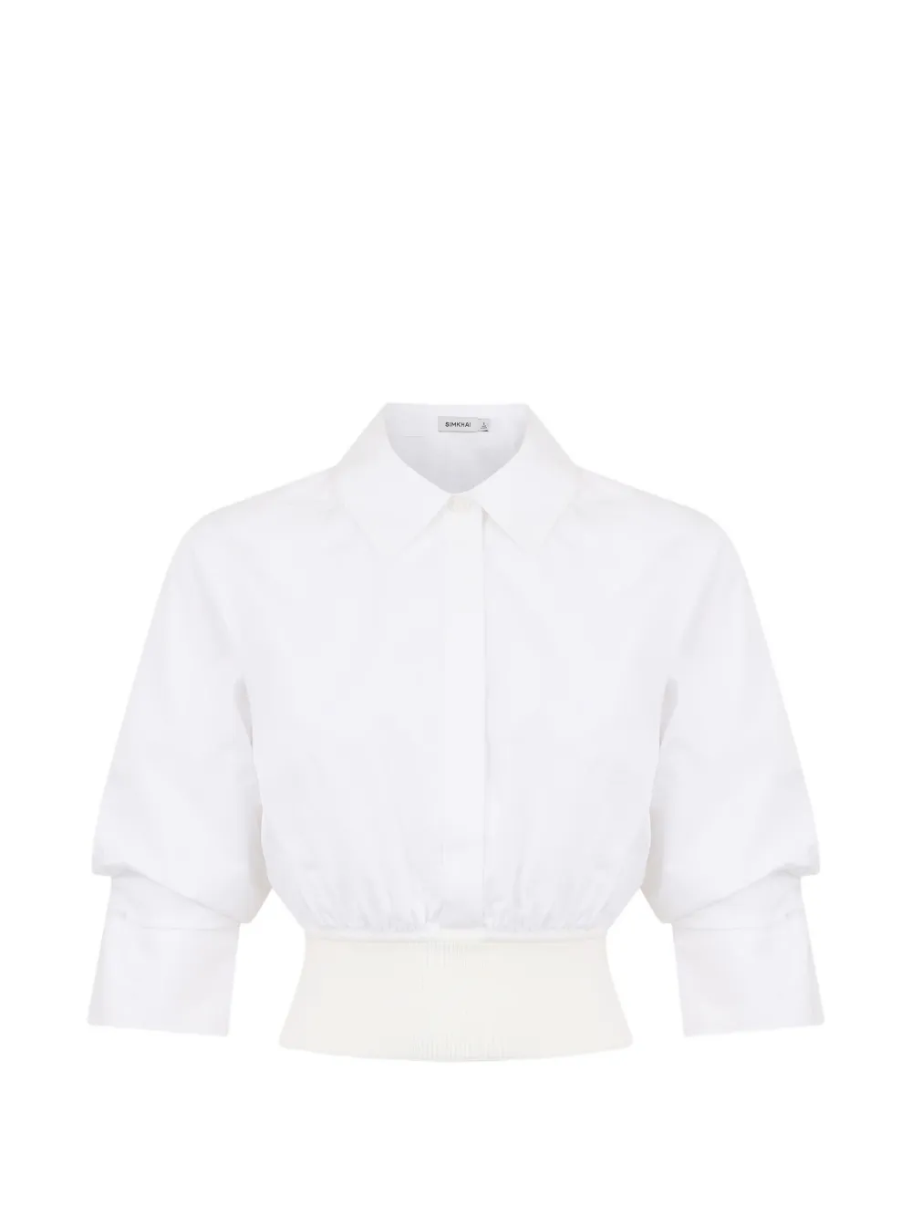 Simkhai Camicia a maniche corte - Bianco