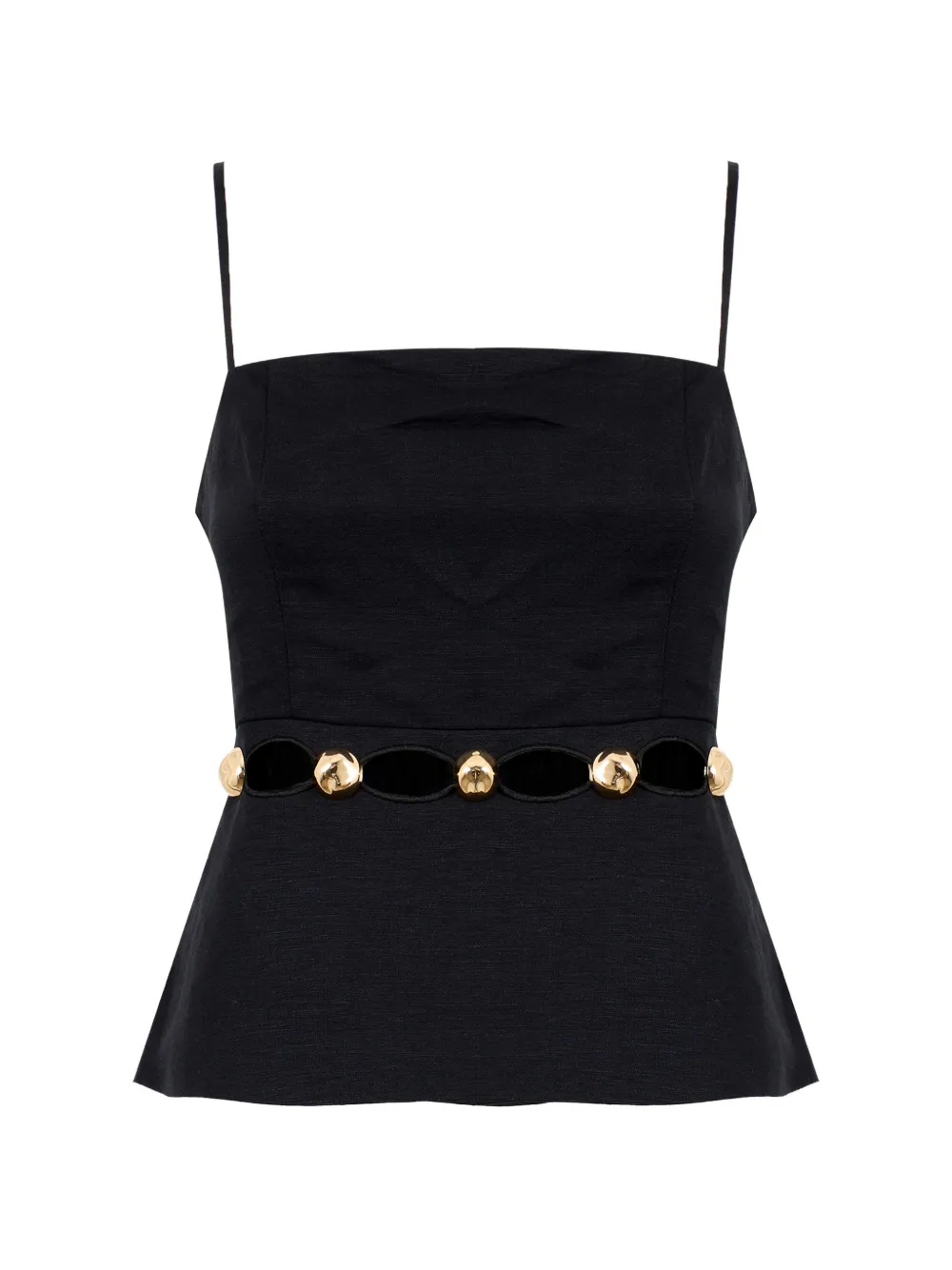 Simkhai Top con borchie - Nero