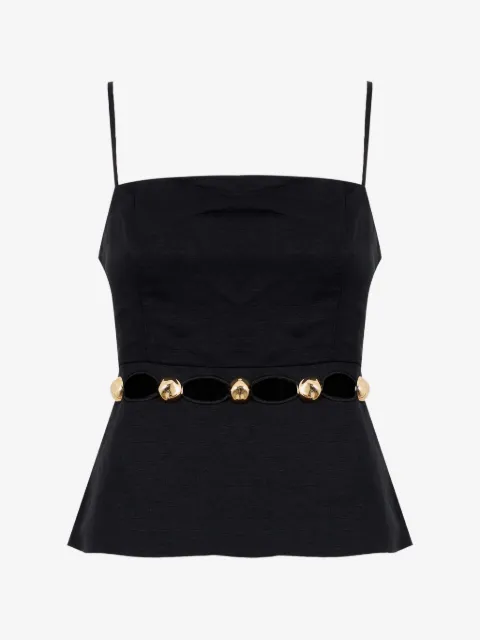 SIMKHAI  top con apliques