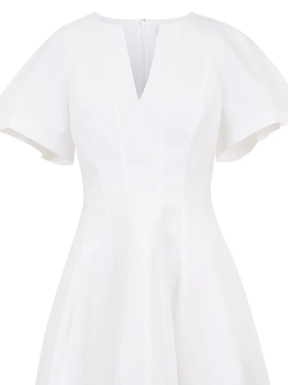 Simkhai Mini-jurk met V-hals Wit