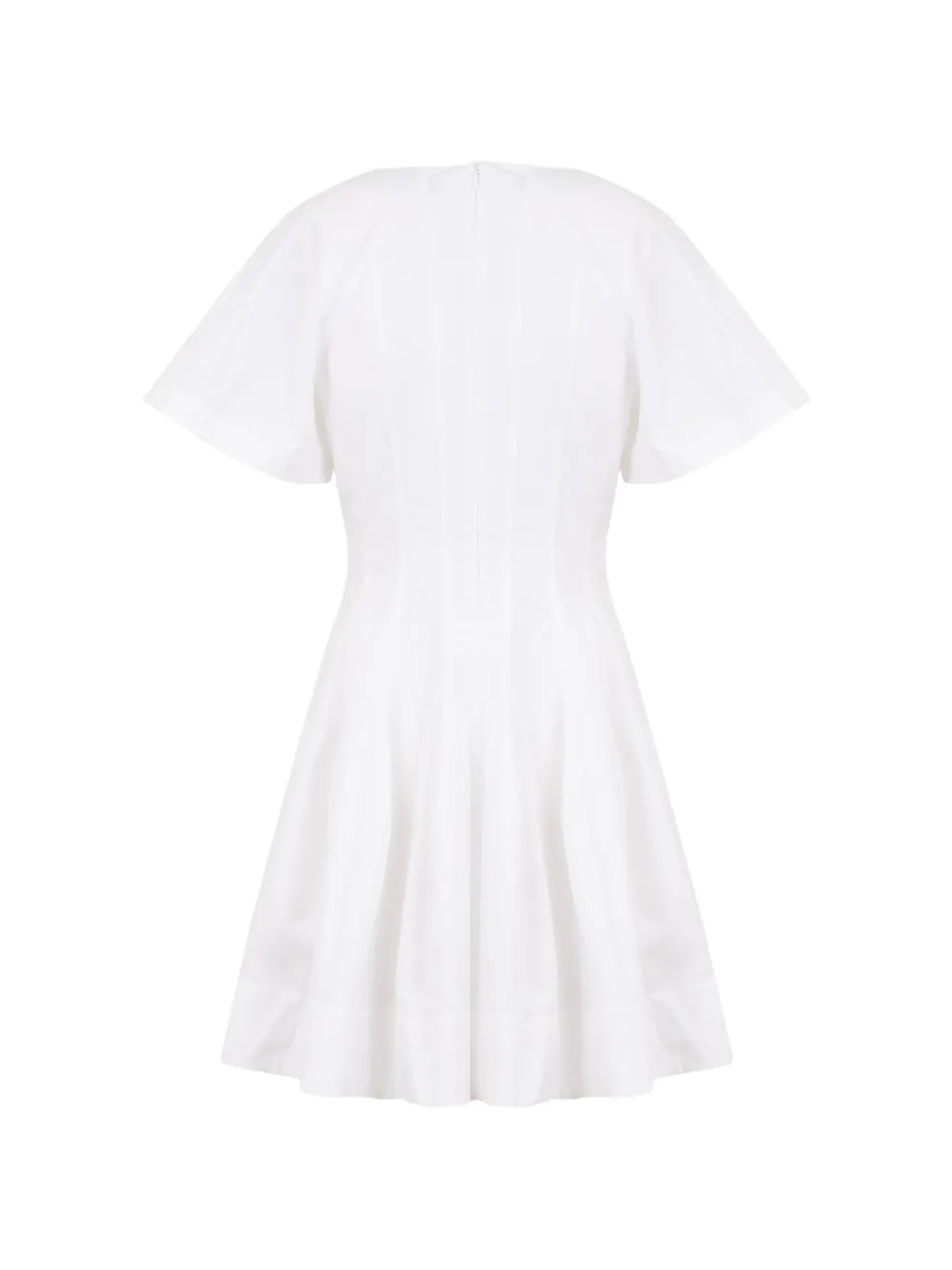  Simkhai V-neck Mini Dress - White 