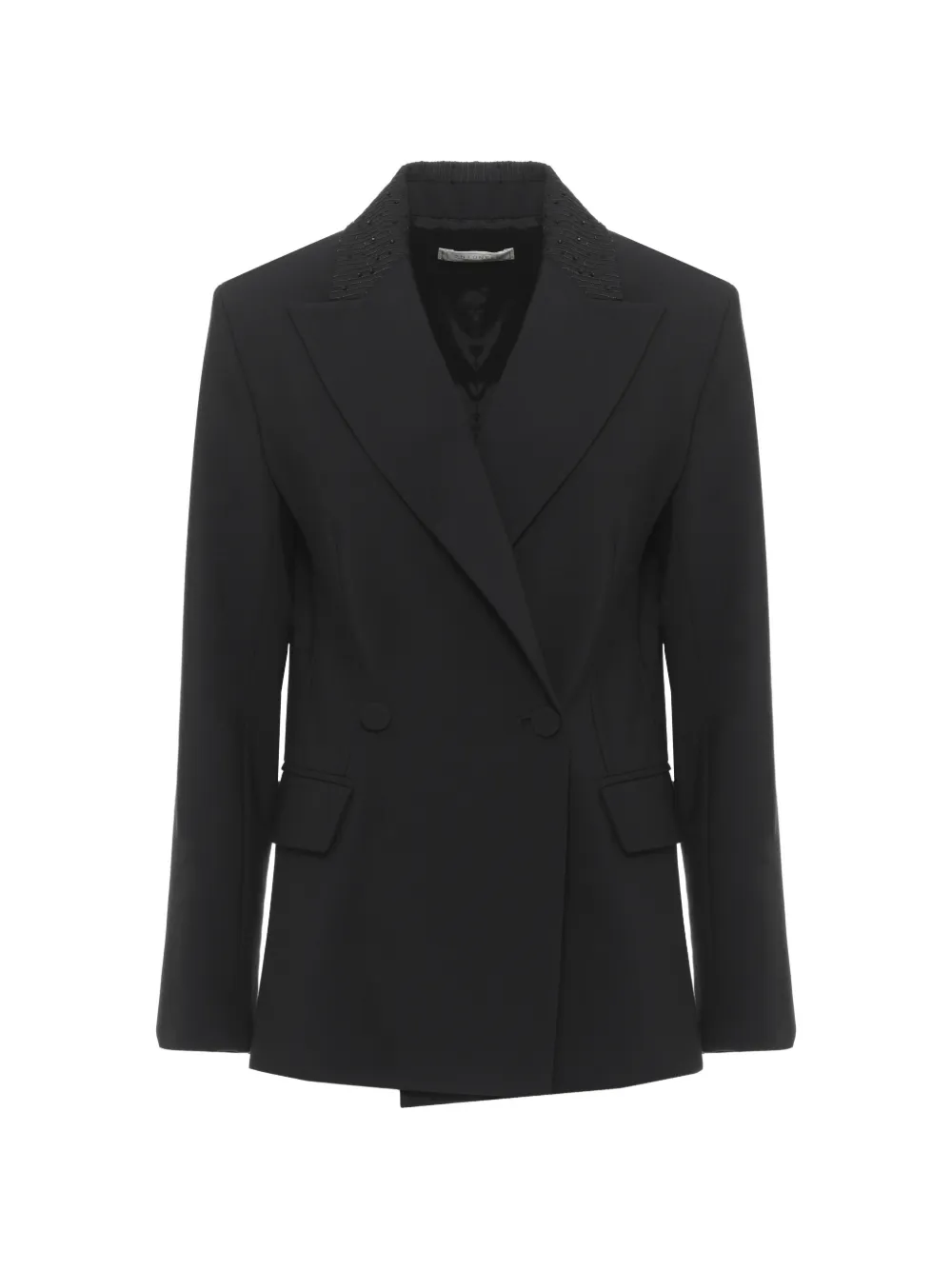 Antonelli embellished double-breasted jacket - Nero