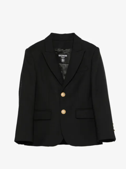 Balmain Kids button-fastening blazer