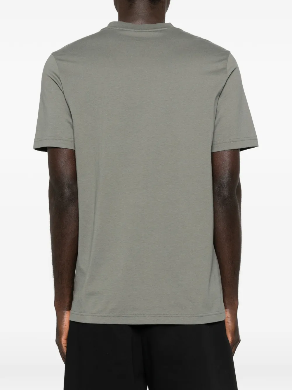 BOSS T-shirt met grafische print Grijs