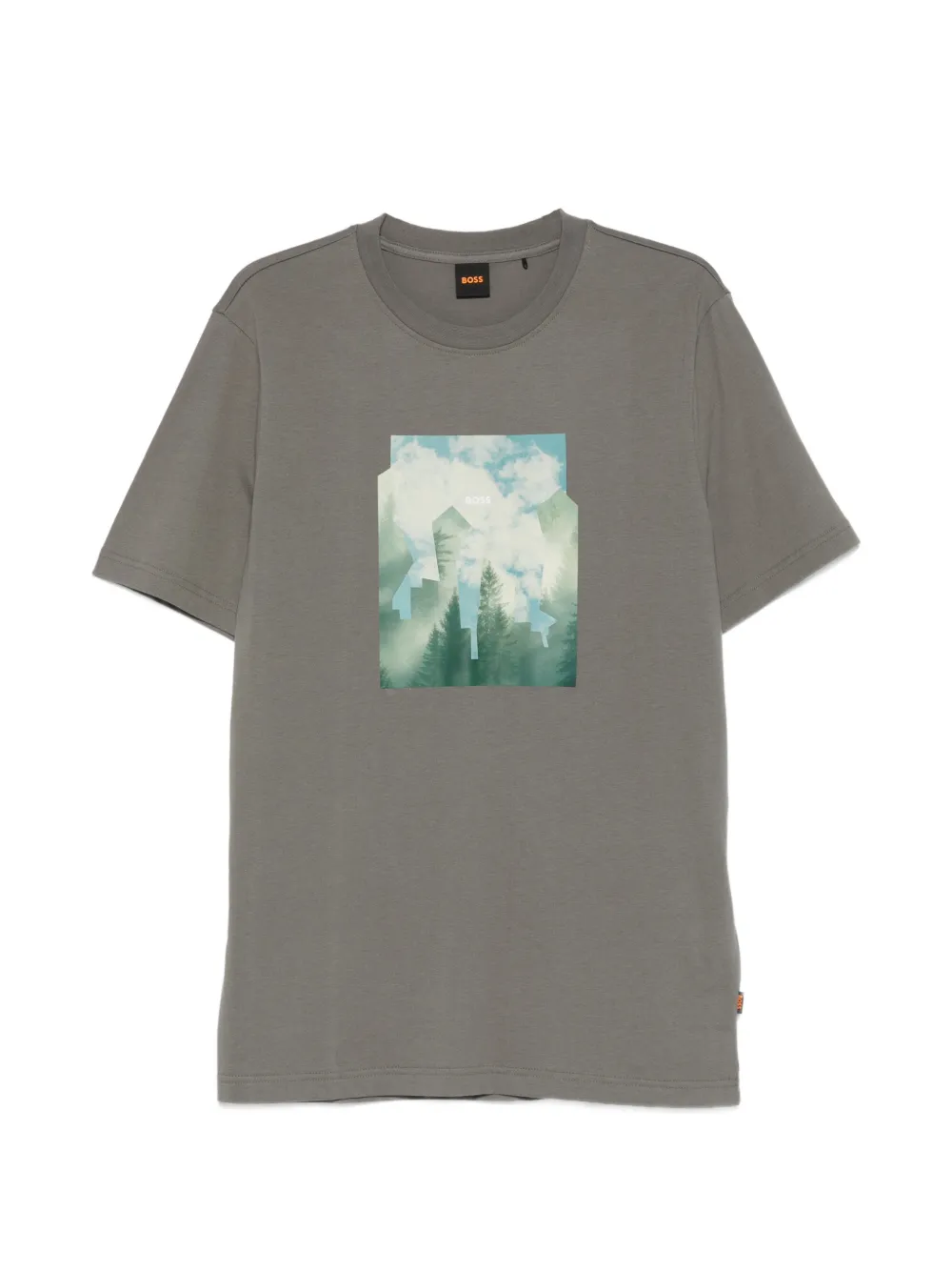 BOSS graphic T-shirt - Grigio