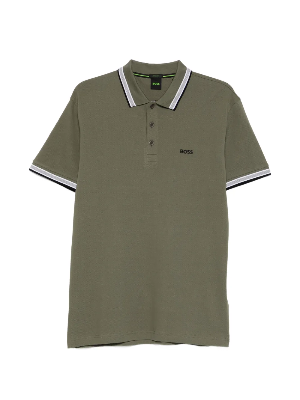 BOSS short-sleeve polo shirt - Verde