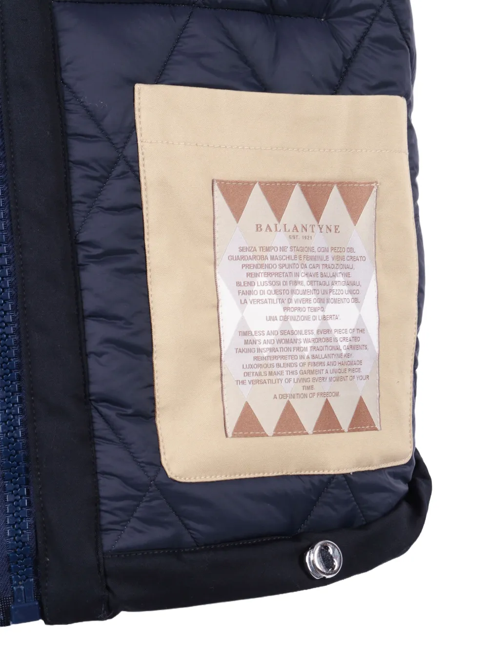 Ballantyne Gewatteerde bodywarmer Blauw