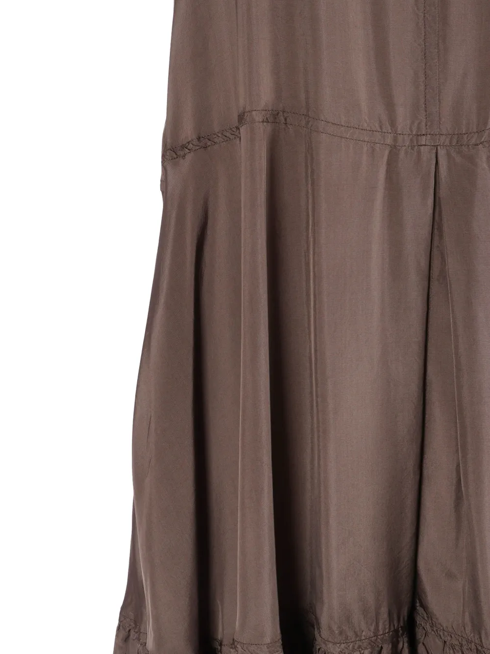  Aspesi Gathered Dress - Brown 