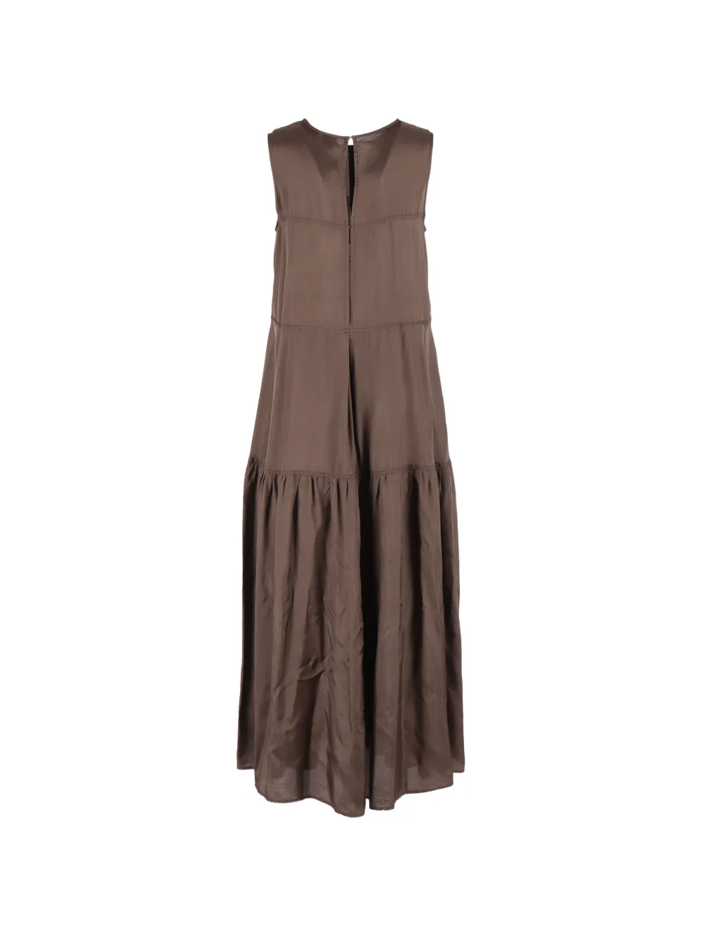  Aspesi Gathered Dress - Brown 