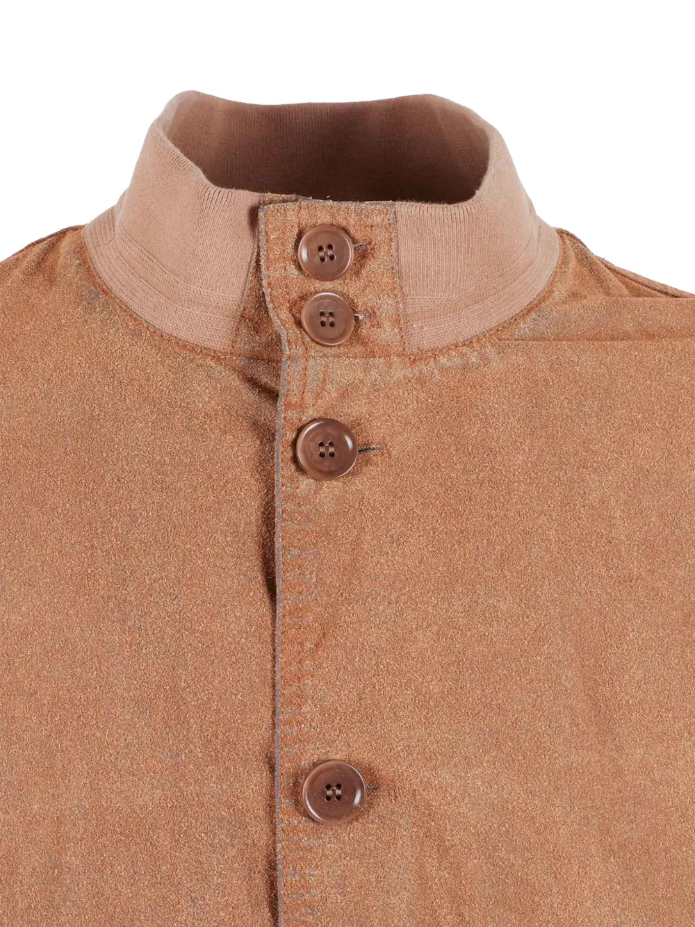 ASPESI Jack met omslag en knopen Beige