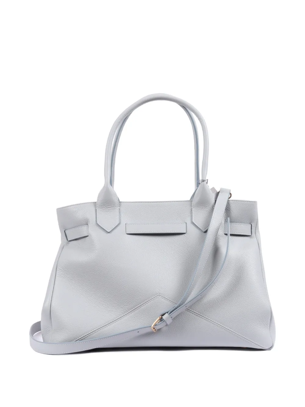 Kate Buckled Leather Tote Bag