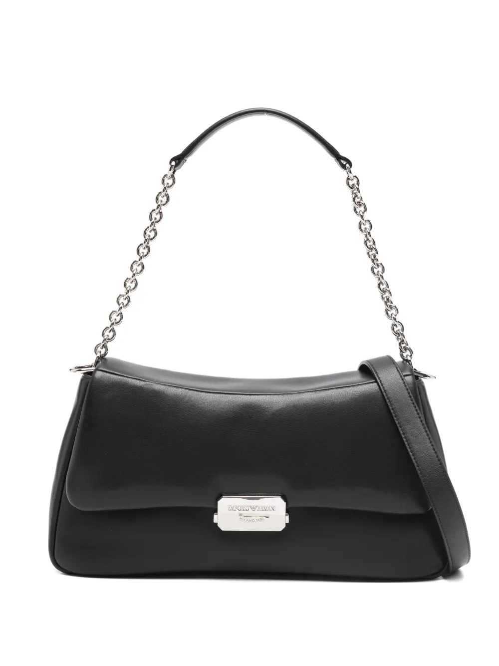 Emporio Armani chain-strap shoulder bag - Nero