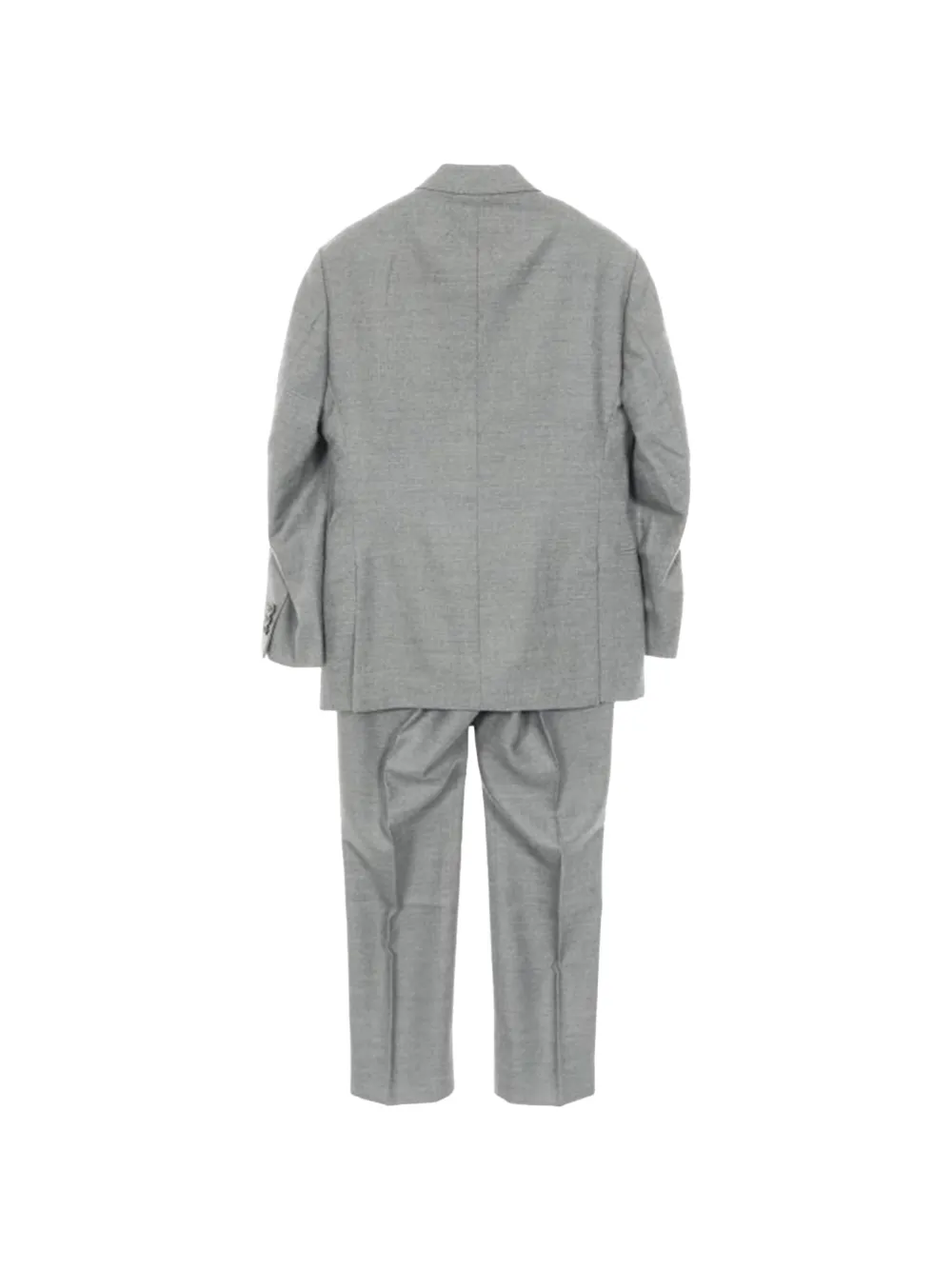 Louis Vuitton Pre-Owned 2020s double-breasted Wool Suit | Grey