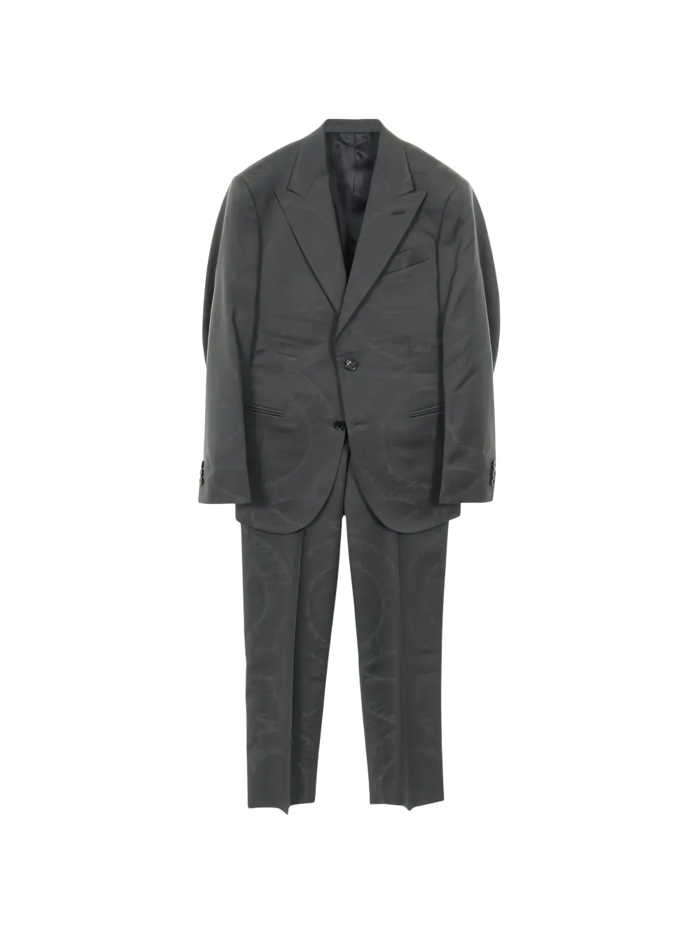 Louis Vuitton Pre-Owned single-breasted wool suit - Grigio