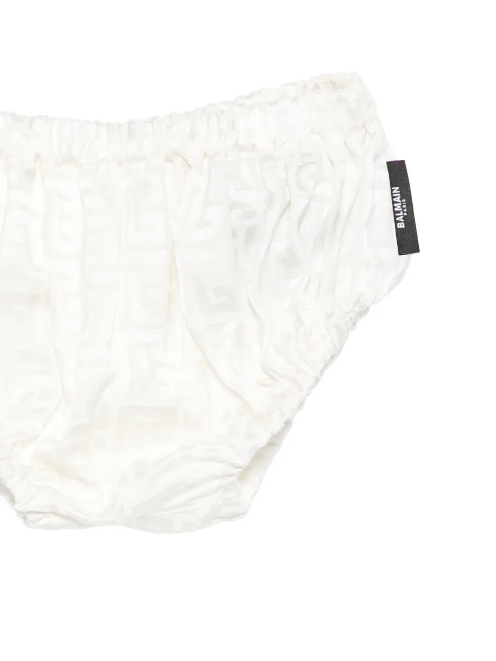  Balmain Kids Set De Dos Vestidos - Blanco 