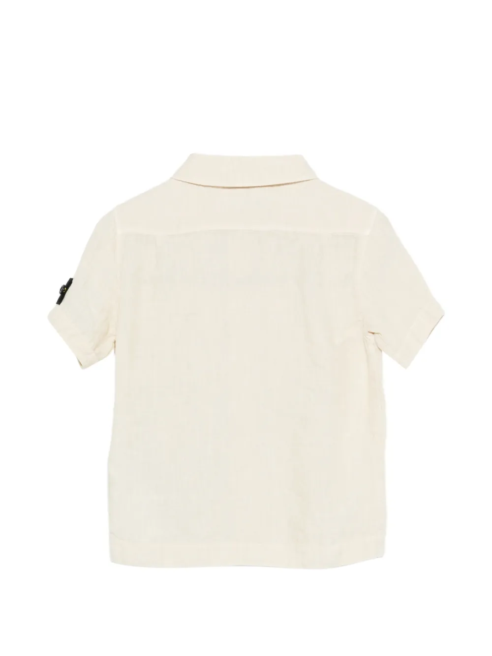 Stone Island Junior Shirt met borstzak Beige