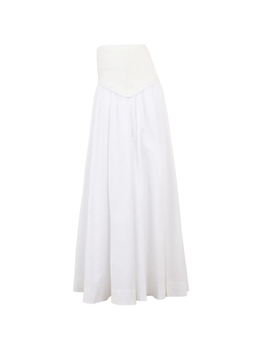  Simkhai Ovie Midi Skirt - White 