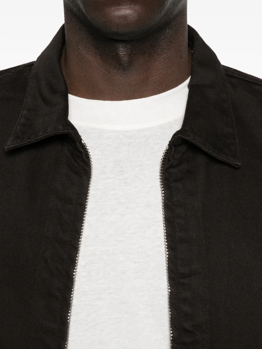 Brunello Cucinelli T-shirt met ronde hals Wit