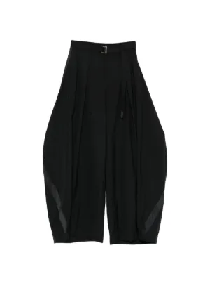Comme Des Garçons プリーツ パンツ | ブラック | FARFETCH JP