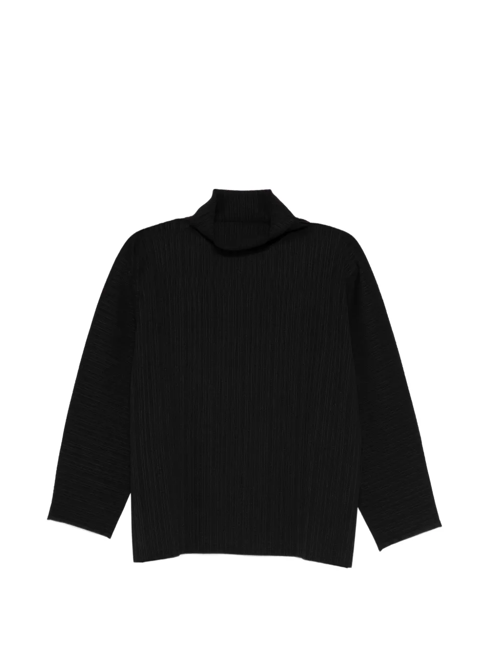 Pleats Please Issey Miyake A-Poc Shell mock-neck top - Nero