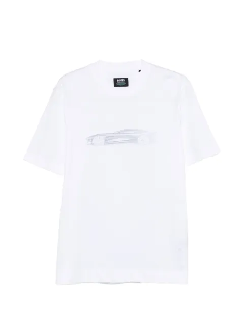 BOSS car-print T-shirt