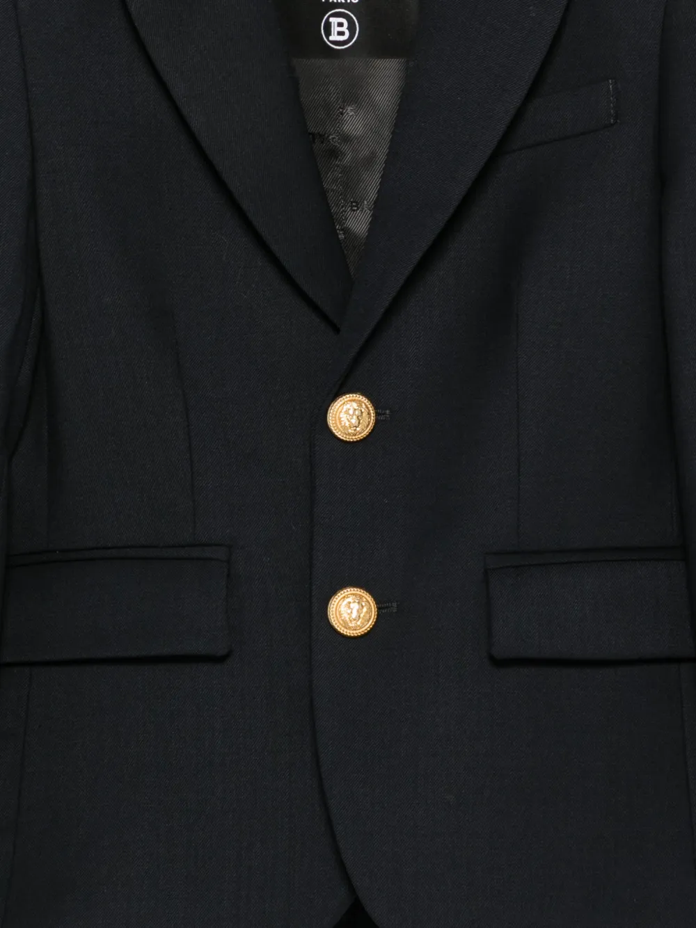 Balmain Kids Blazer met knopen Blauw