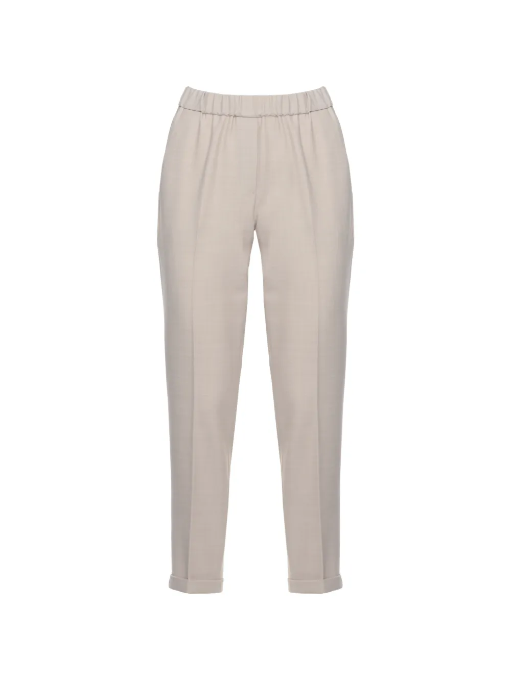 Antonelli elasticated-waistband trousers - Toni neutri