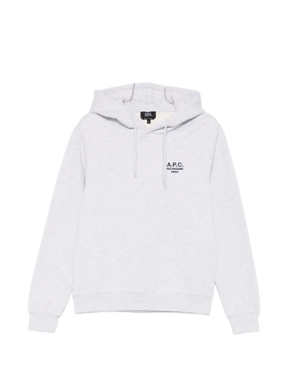 A.P.C. embroidered-logo hoodie - Grigio