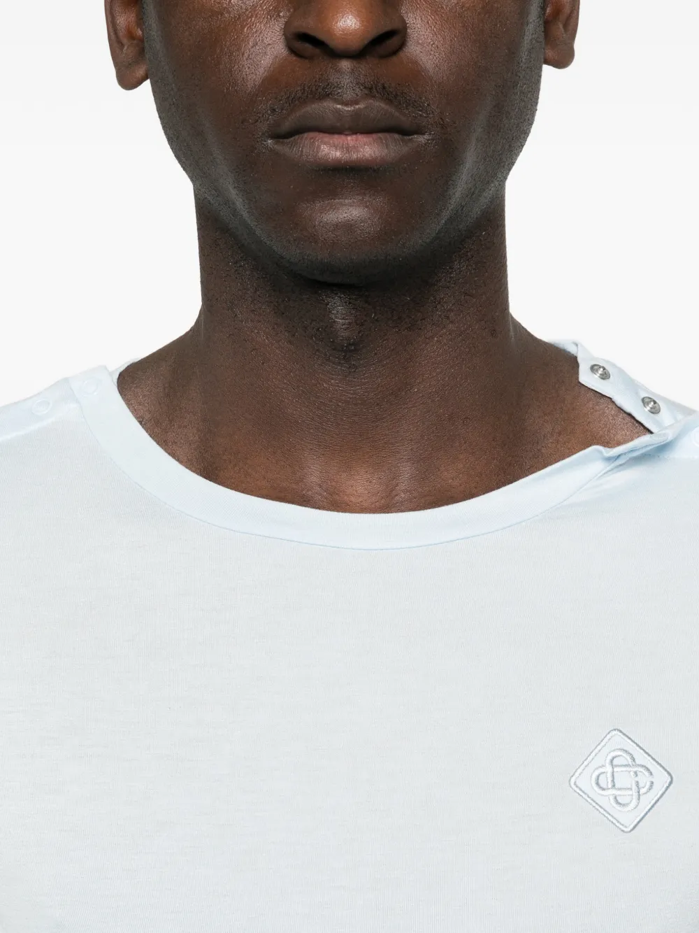 Casablanca T-shirt met lange mouwen Blauw