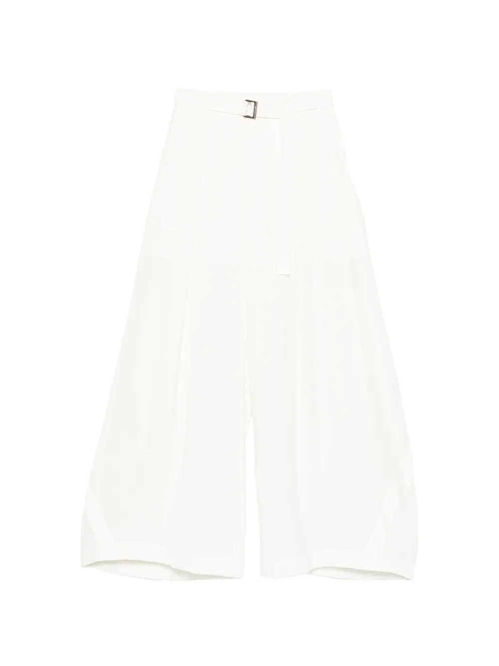 sacai buckle trousers - Bianco
