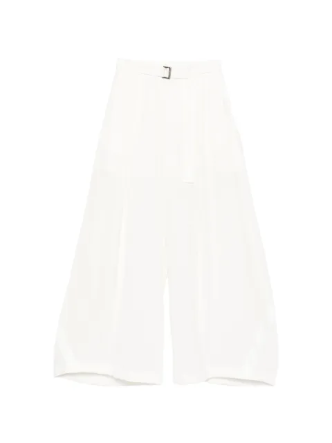 sacai buckle trousers