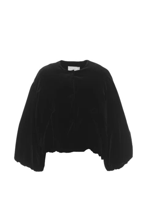 Antonelli puff-sleeve bomber jacket