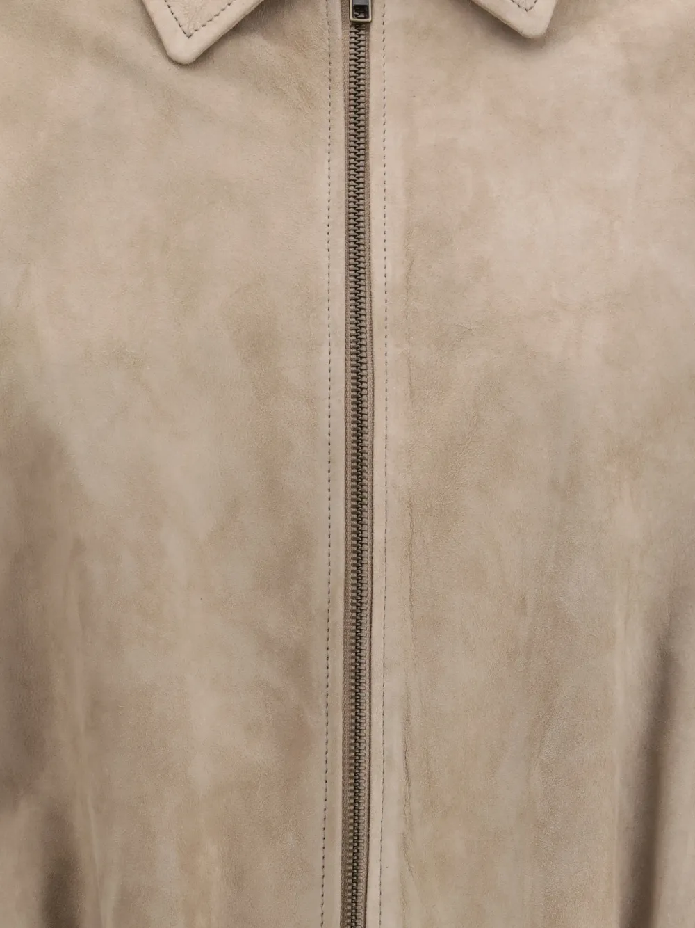  Salvatore Santoro Suede Bomber Jacket - Neutrals 