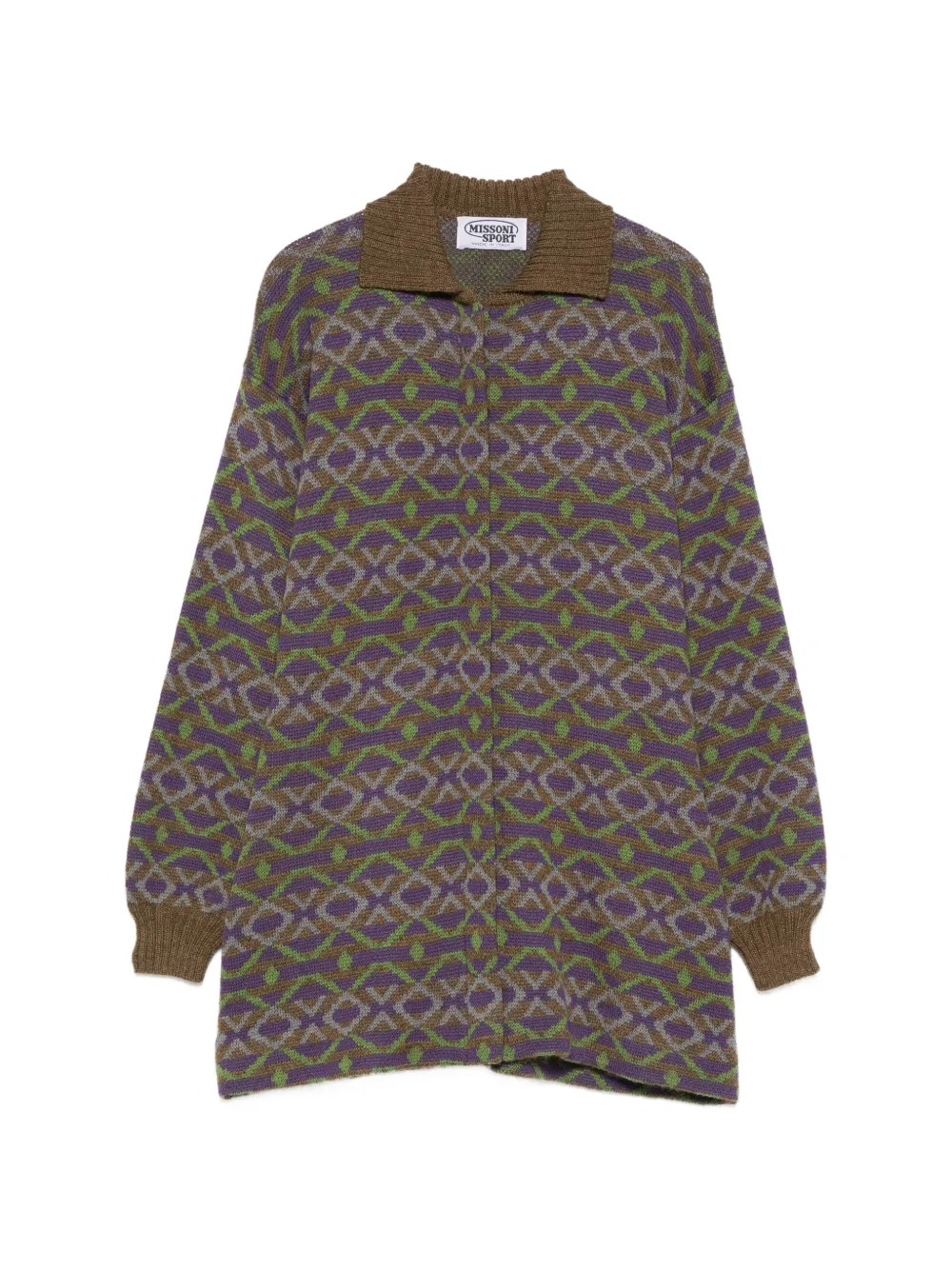 Missoni Pre-Owned Cardigan anni '90 - Viola