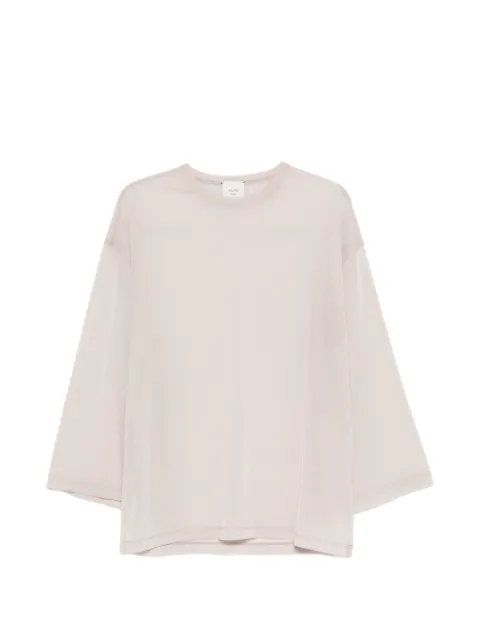 Alysi panelled long-sleeve top