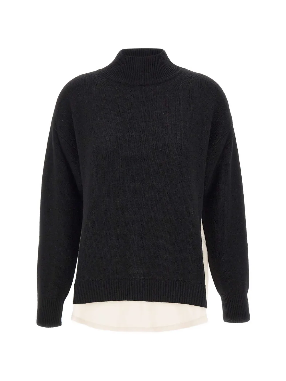 kaos colourblock sweater - Nero