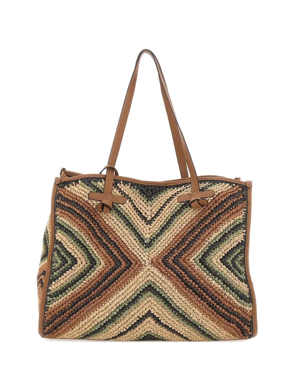 GIANNI CHIARINI Marcella shoulder bag - Toni neutri