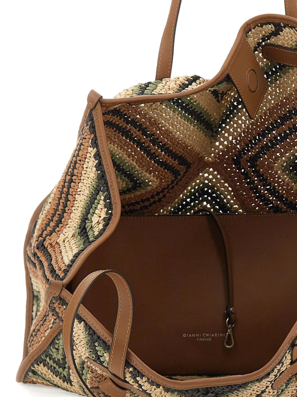 GIANNI CHIARINI Marcella schoudertas Beige