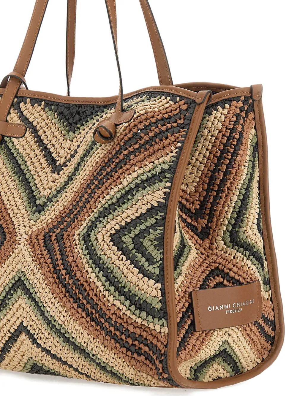 GIANNI CHIARINI Marcella schoudertas Beige