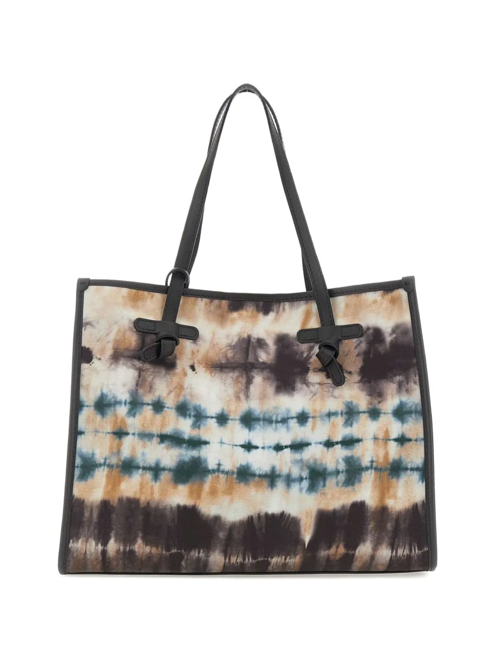 GIANNI CHIARINI Marcella tie-dye shoulder bag - Marrone