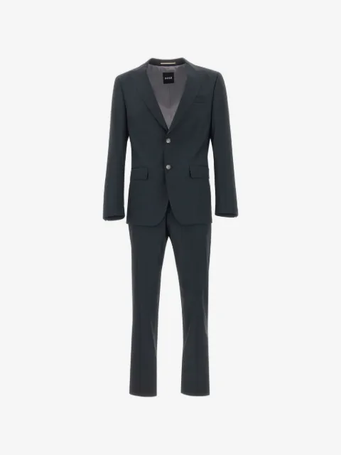 BOSS Slim-fit pak van wolblend