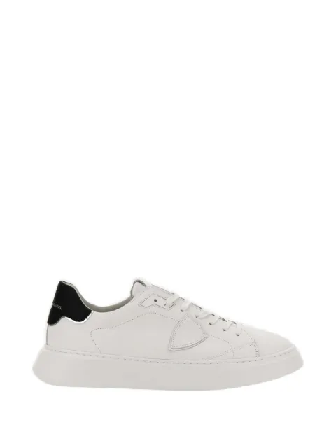 Philippe Model Paris logo-print leather sneakers