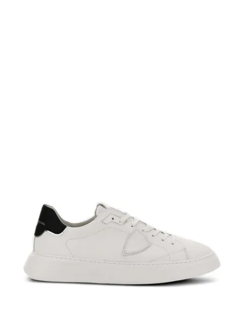 Philippe Model Paris logo-print leather sneakers