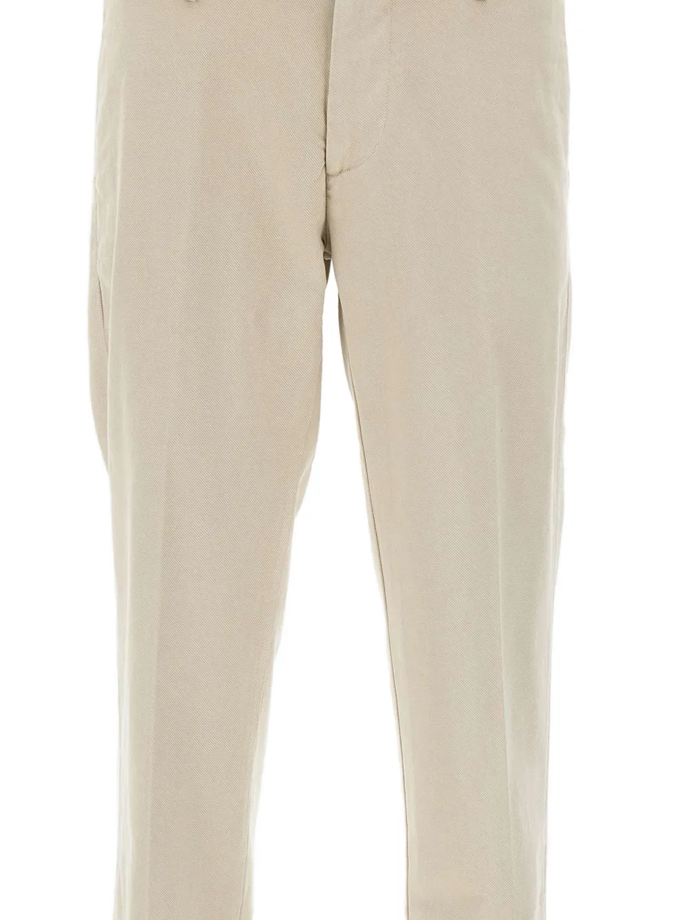 Re-Hash Mucha geplooide skinny chino Beige