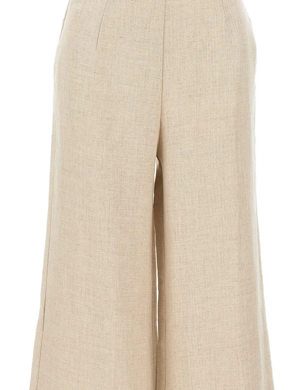 Faithfull Jean high waist flared broek Beige