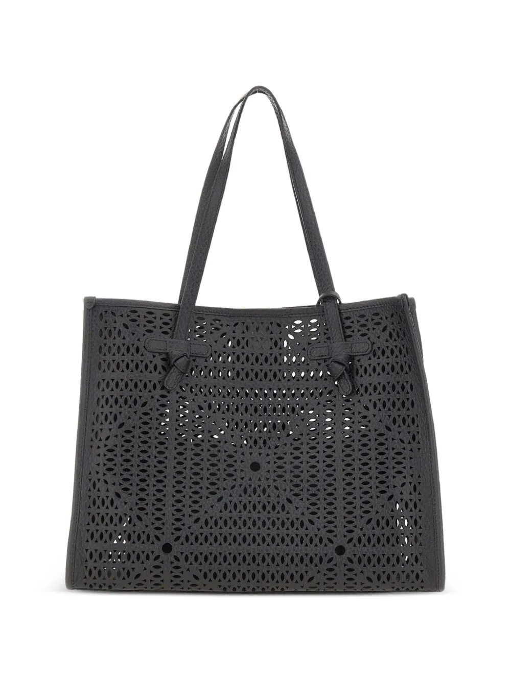 GIANNI CHIARINI leather shoulder bag - Nero