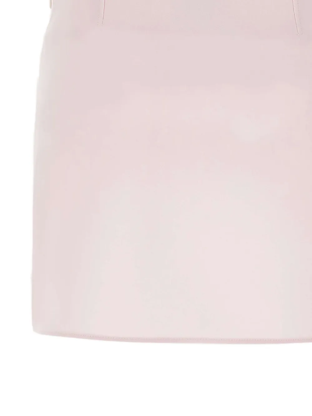 Courrèges Jupe mini-rok met paspelzak Roze